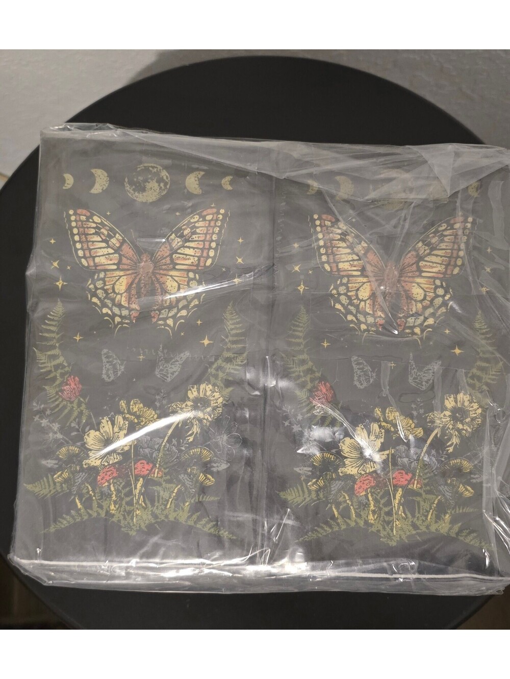 Set of Butterfly and Floral Decorative Napkins